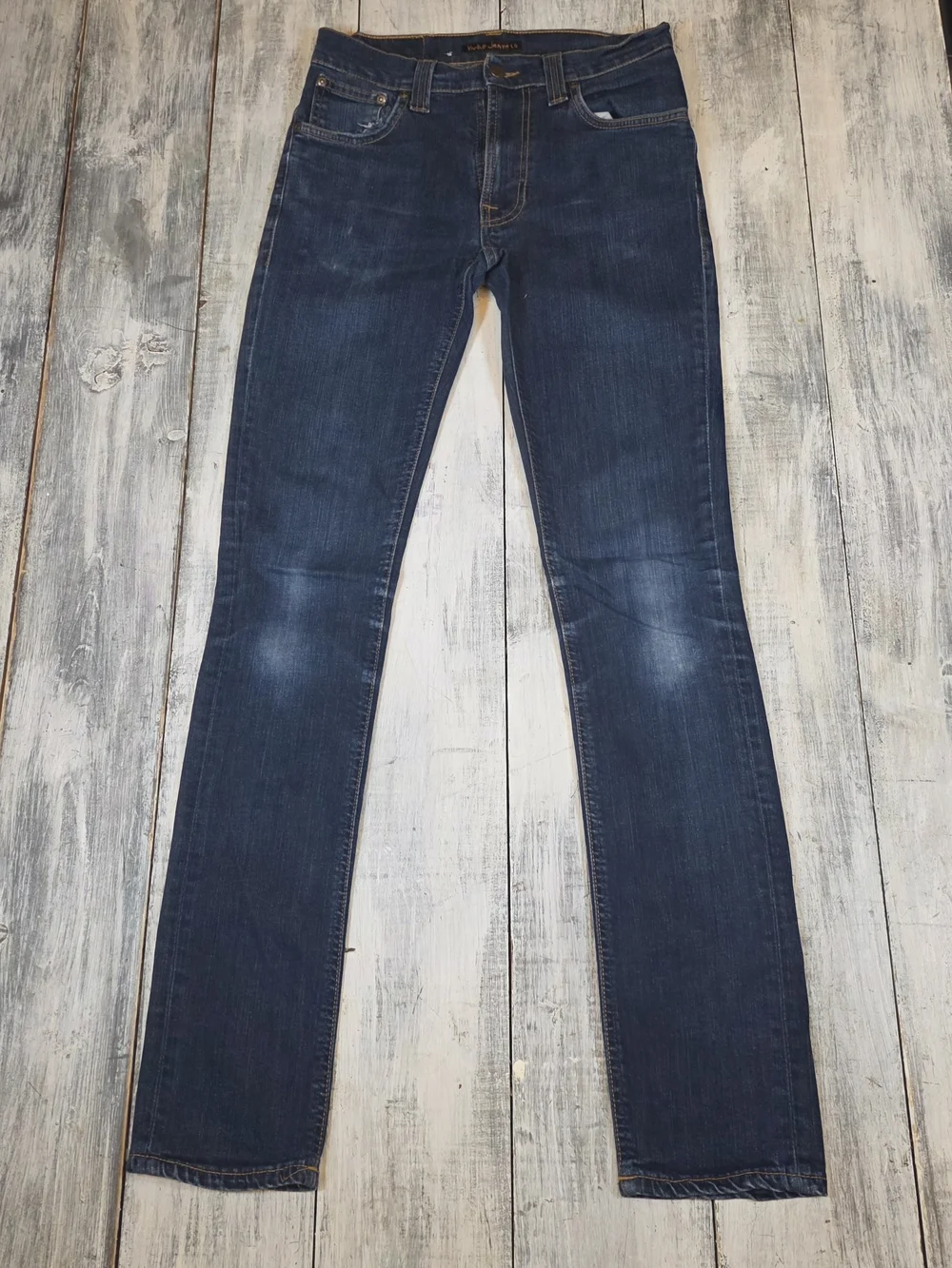Nudie Jeans Co Men's Slim Straight Dark Indigo Jeans 30x34